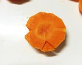 人参の花型飾り切り作り方3写真