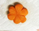 人参の花型飾り切り作り方10写真