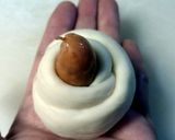 サンタさんとトナカイのちぎりパン作り方4写真