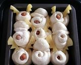 サンタさんとトナカイのちぎりパン作り方12写真