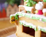 ヘクセンハウス(お菓子の家)サンタカフェ作り方12写真
