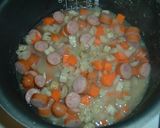 炊飯器deごぼうとソーセージの簡単ピラフ作り方5写真