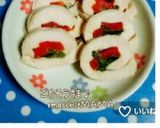 とにかく簡単＊鶏ハム風アレンジ＊野菜巻き作り方13写真