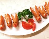 クリスマスに！赤鼻のトナカイウィンナー作り方8写真