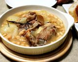 冬の部屋を温かくする、豚肉と豆の煮込み。作り方10写真
