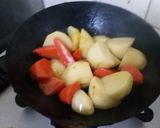 とんかつ肉カレー作り方3写真