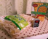 もやしコーンサラダ【手抜きｼﾘｰｽﾞ】作り方1写真