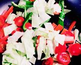 オムうどん( ◜௰◝ )作り方4写真