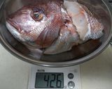 鯛のアラ炊き　活力なべ作り方1写真