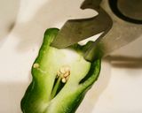 簡単★はがれない!ピーマンの肉詰め作り方4写真