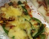 味噌マヨ☆和風もちピザ作り方6写真