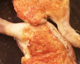 簡単★鶏モモ骨つきバタークリームソース作り方3写真