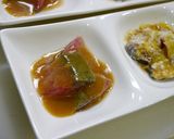 レンジで簡単！サバの3種盛作り方2写真