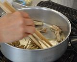 ごぼう山海炊き合わせ作り方2写真