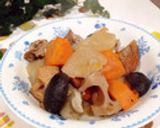 少ない材料で筑前煮風☆作り方19写真