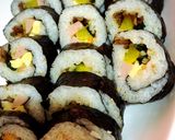 お手軽！韓国風海苔巻き☆キンパ作り方6写真