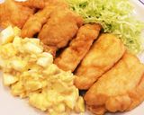 簡単！チキン南蛮！らっきょでタルタル作り方8写真