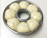 リング型で♪ハーブチーズちぎりパン♡作り方8写真
