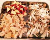 豚バラ肉とれんこんの混ぜご飯作り方1写真