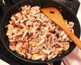 豚バラ肉とれんこんの混ぜご飯作り方3写真