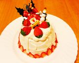クリスマスドームケーキ作り方14写真