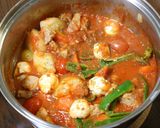 簡単!トマト缶で煮込む、トマト鍋!作り方10写真