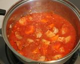 簡単!トマト缶で煮込む、トマト鍋!作り方7写真