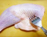 Xmasチキンに★Xmasローストチキン作り方4写真