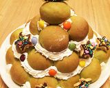 簡単ちぎりパンのクリスマスツリー♡作り方10写真