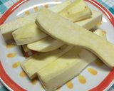 さつまいもの豚肉巻き作り方1写真