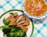 お好み焼き風卵焼き作り方1写真