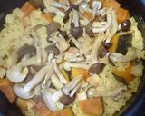 かぼちゃとしめじのスパイシー炊き込みご飯作り方5写真