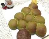 ❁ちぎりパンのツリーパン❁作り方4写真