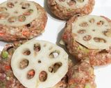 蓮根と椎茸の和風ハンバーグ＊みぞれソース作り方3写真
