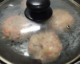 蓮根と椎茸の和風ハンバーグ＊みぞれソース作り方4写真