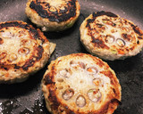 蓮根と椎茸の和風ハンバーグ＊みぞれソース作り方5写真