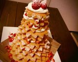 HMで簡単！クリスマスツリーケーキ♡作り方6写真