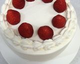 ☆18cmで☆クリスマスショートケーキ☆作り方40写真