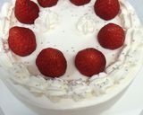 ☆18cmで☆クリスマスショートケーキ☆作り方42写真