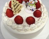 ☆18cmで☆クリスマスショートケーキ☆作り方43写真
