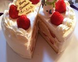 ☆18cmで☆クリスマスショートケーキ☆作り方44写真