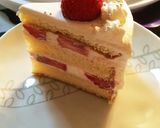 ☆18cmで☆クリスマスショートケーキ☆作り方45写真