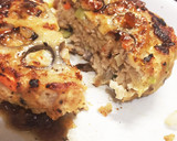蓮根と椎茸の和風ハンバーグ＊みぞれソース作り方8写真