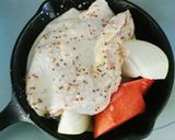Xmasハニーマスタードのローストチキン作り方13写真