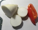 大根でカレーピクルスと醤油漬け作り方1写真