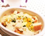 離乳食 かぼちゃのパンがゆグラタン作り方5写真