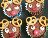 可愛い！トナカイのチョコカップケーキ作り方9写真