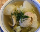 干し椎茸と干し野菜のスープ作り方4写真