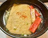 うどんトッピングにカニカマで焼き蟹風！作り方3写真