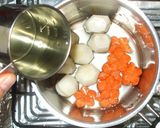 簡単!お節の筑前煮♪煮る・めんつゆなし作り方8写真